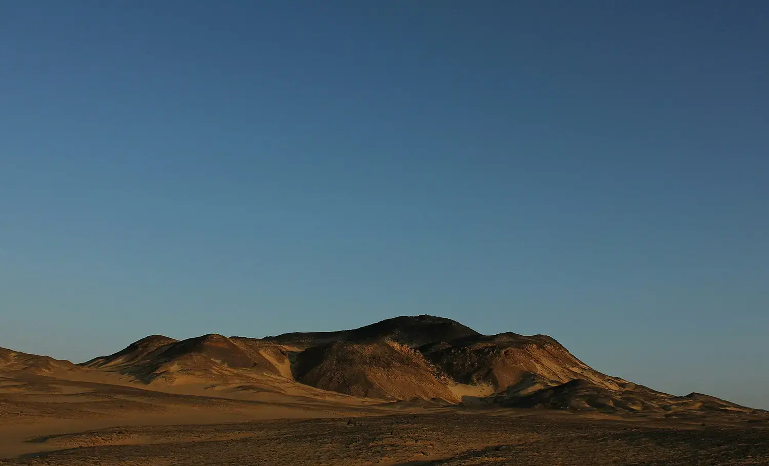 Desert mountain landscape