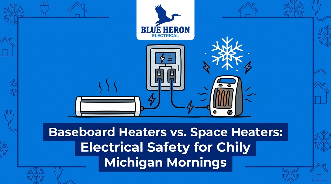 Baseboard Heaters vs. Space Heaters: Preparing for Chilly Michigan Mornings