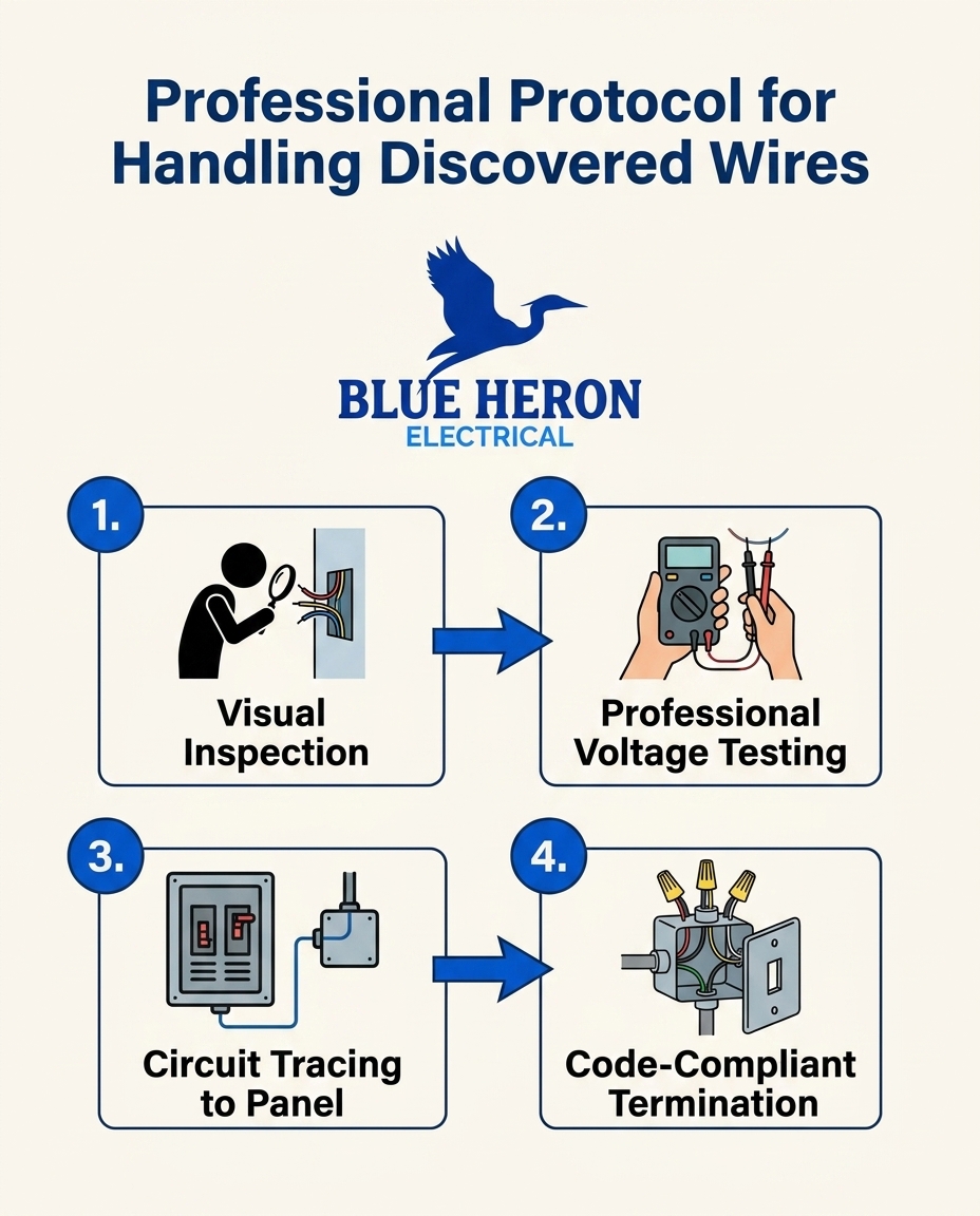 Professional Protocol for Handling Discovered Wires