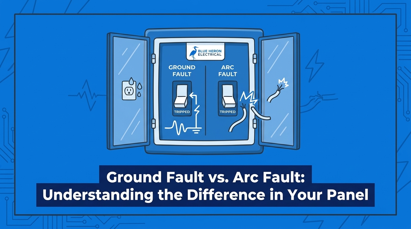 Ground Fault vs. Arc Fault: Understanding the Difference in Your Panel