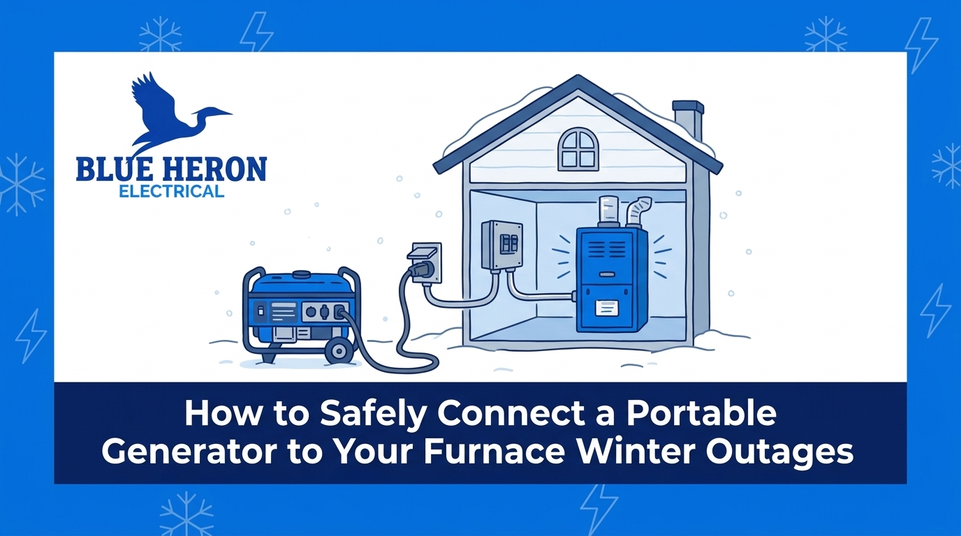Wiring a Backup Portable Generator to Your Furnace