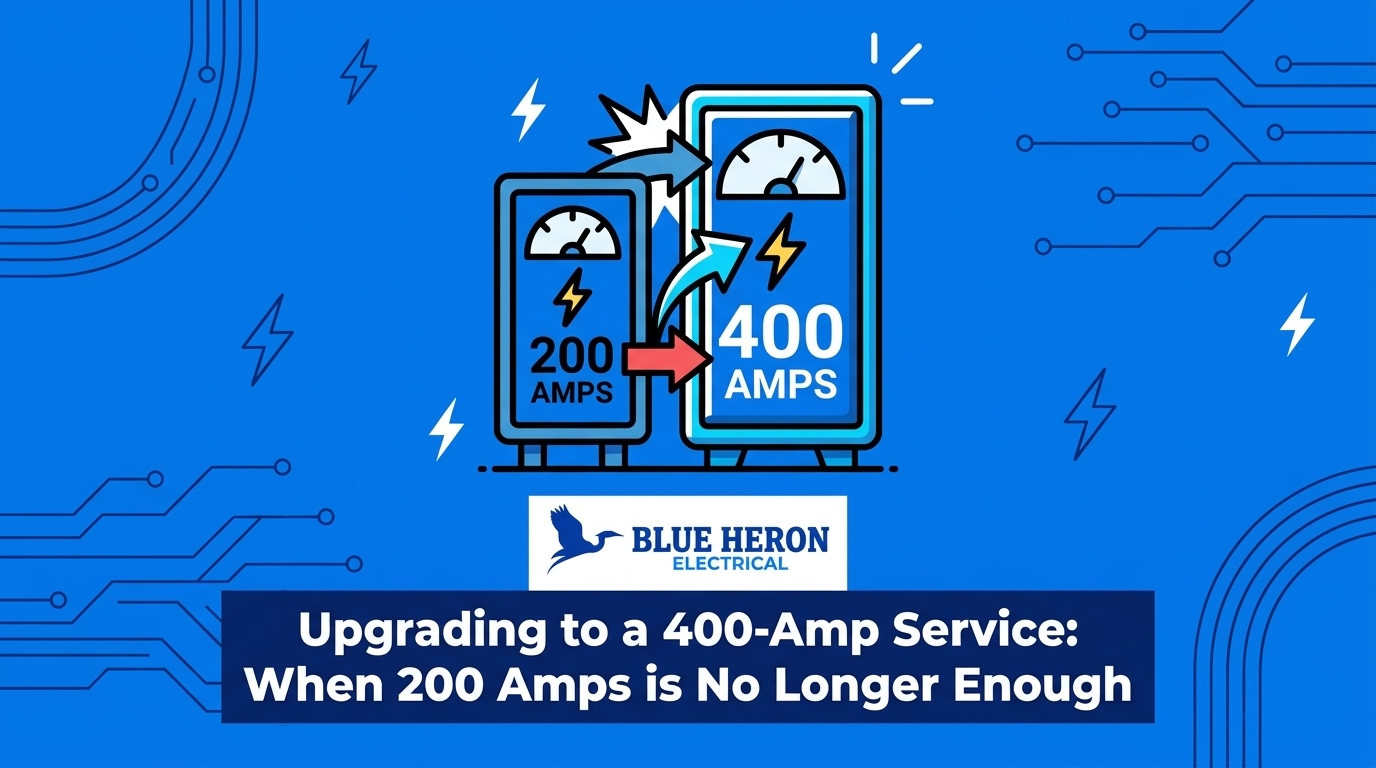 Upgrading to a 400-Amp Service: When 200 Amps is No Longer Enough