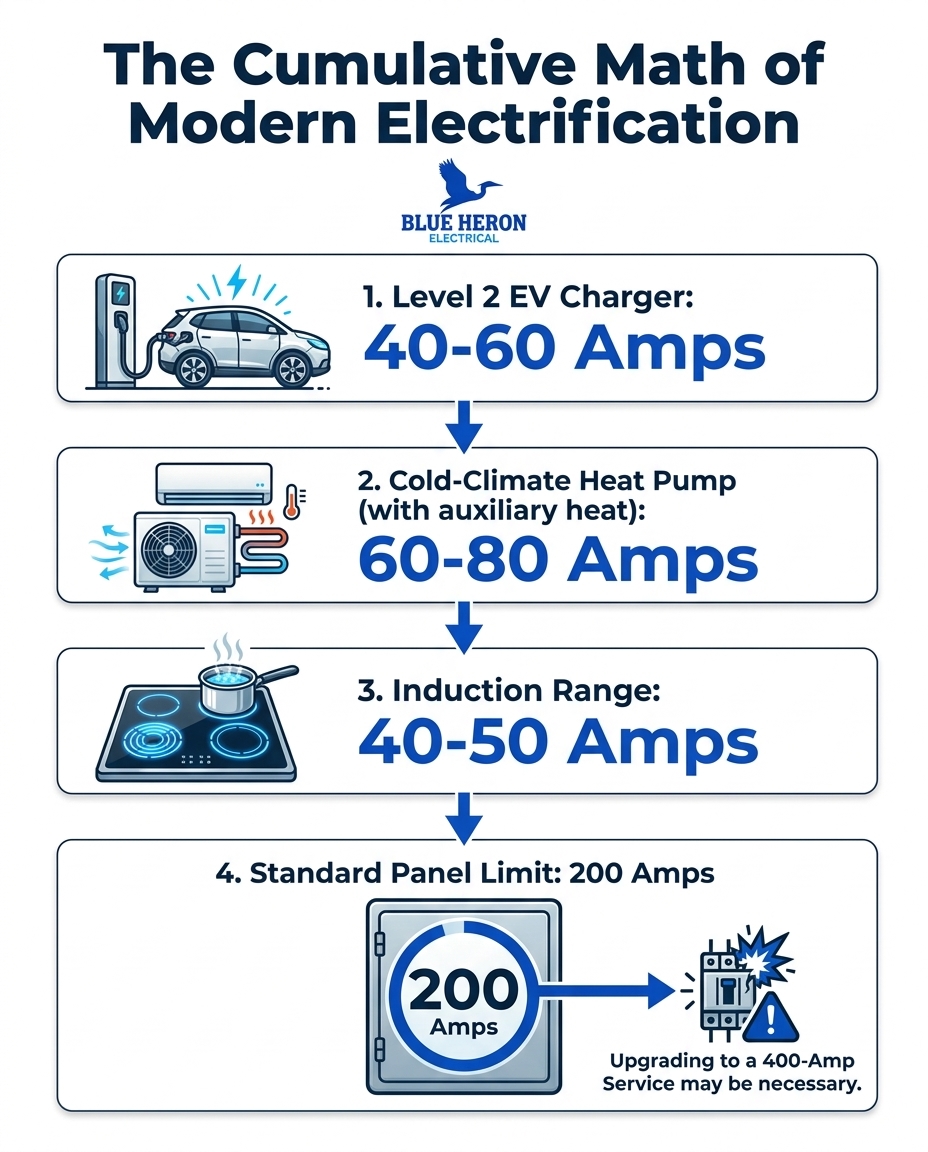 The Cumulative Math of Modern Electrification