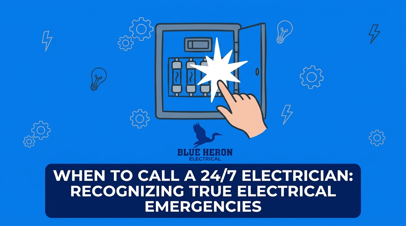 When to Call a 24/7 Electrician: Recognizing True Electrical Emergencies