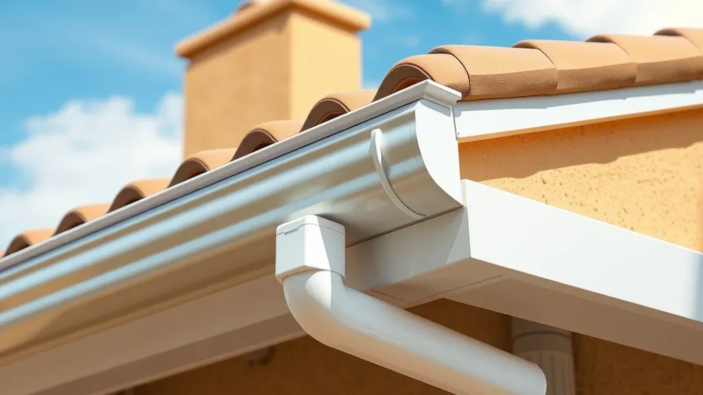 Seamless gutters in Roswell New Mexico for easier seasonal gutter maintenance