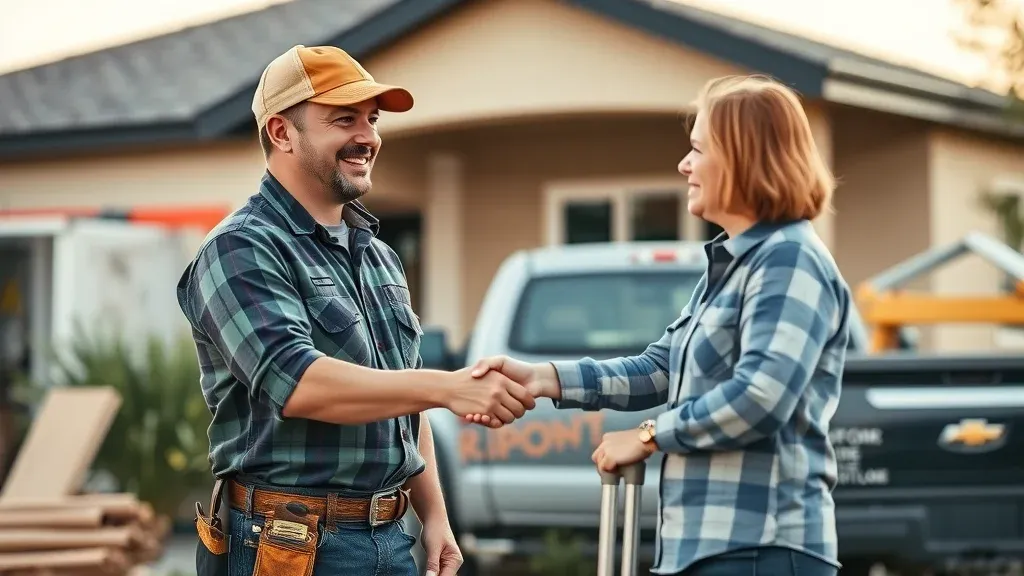 Hobbs NM roofing contractor professionally inspecting residential roof with roofing materials, clipboard, and tape measure, demonstrating factors affecting roof replacement cost in Hobbs