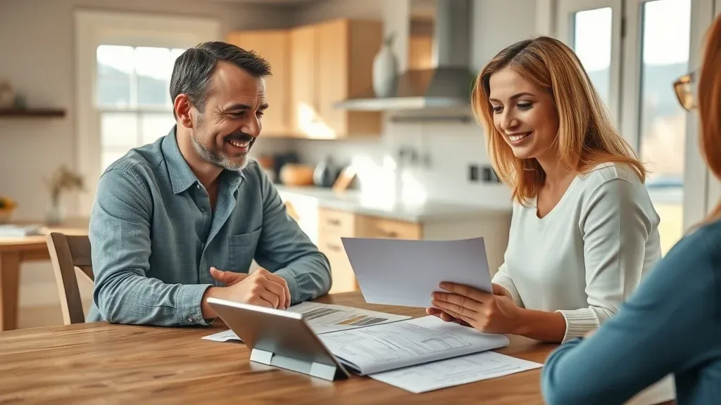 Homeowner and contractor discussing affordable roof restoration Ruidoso estimate