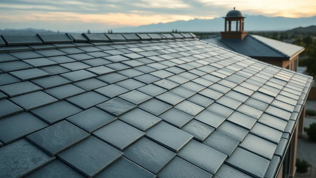 Luxurious slate roof on upscale Carlsbad home, exemplifying longevity and resilience