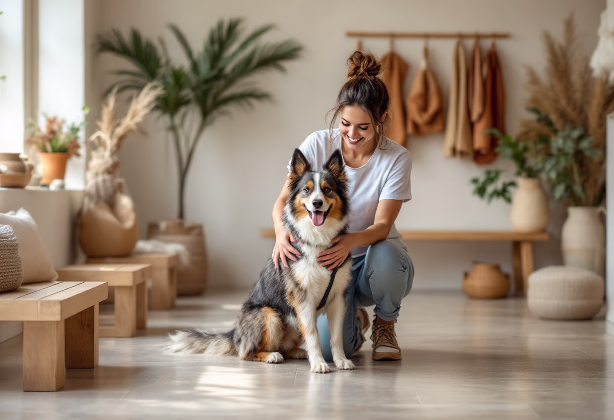 image of a pet training class
