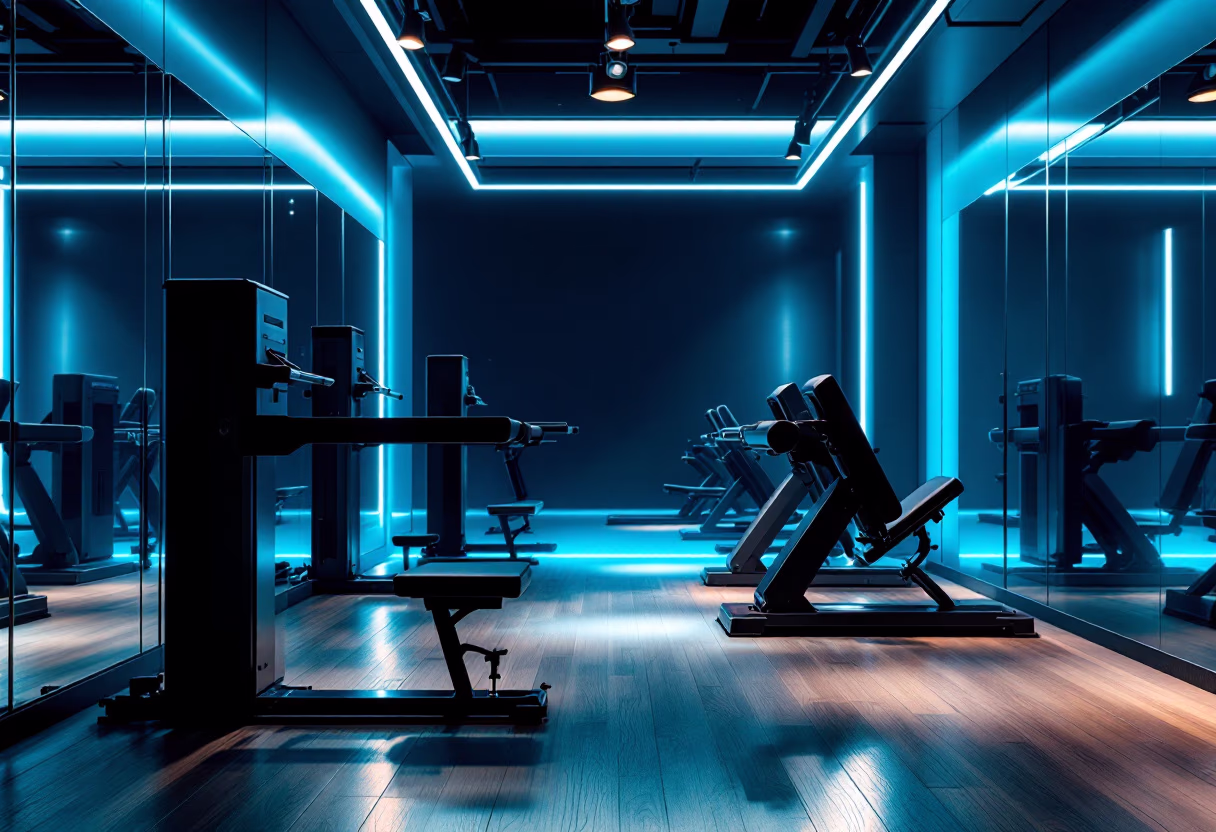 image of a state-of-the-art gym in a commercial property