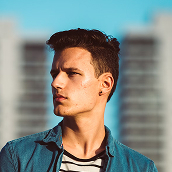 Man posing a stylish look