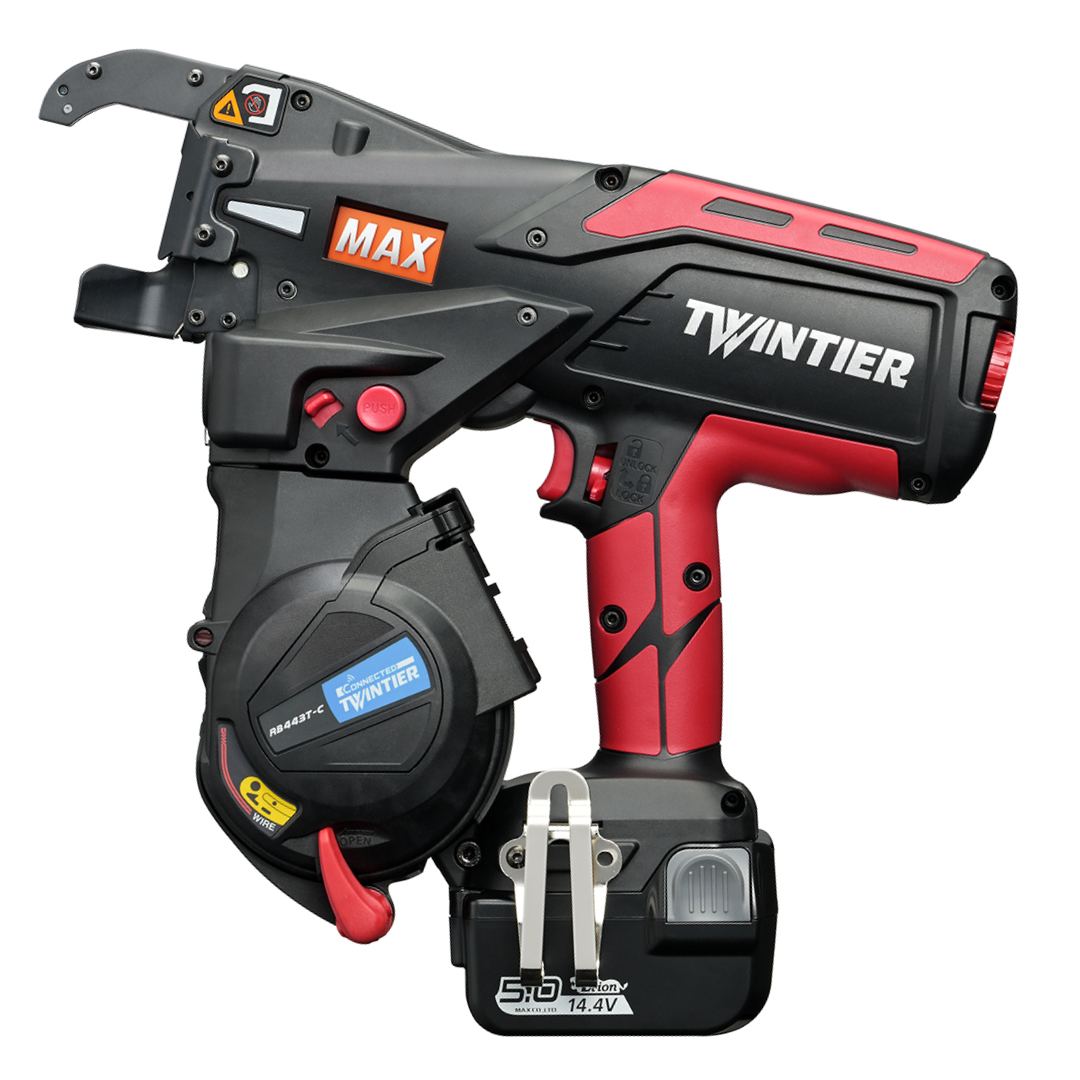 MAX TwinTier® RB443T-C Connected Rebar Tying Tool