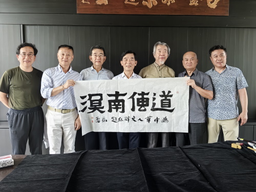 右起孟斌、刘天球、符永刚、黎红雷、陈健发、孔众、王建宝