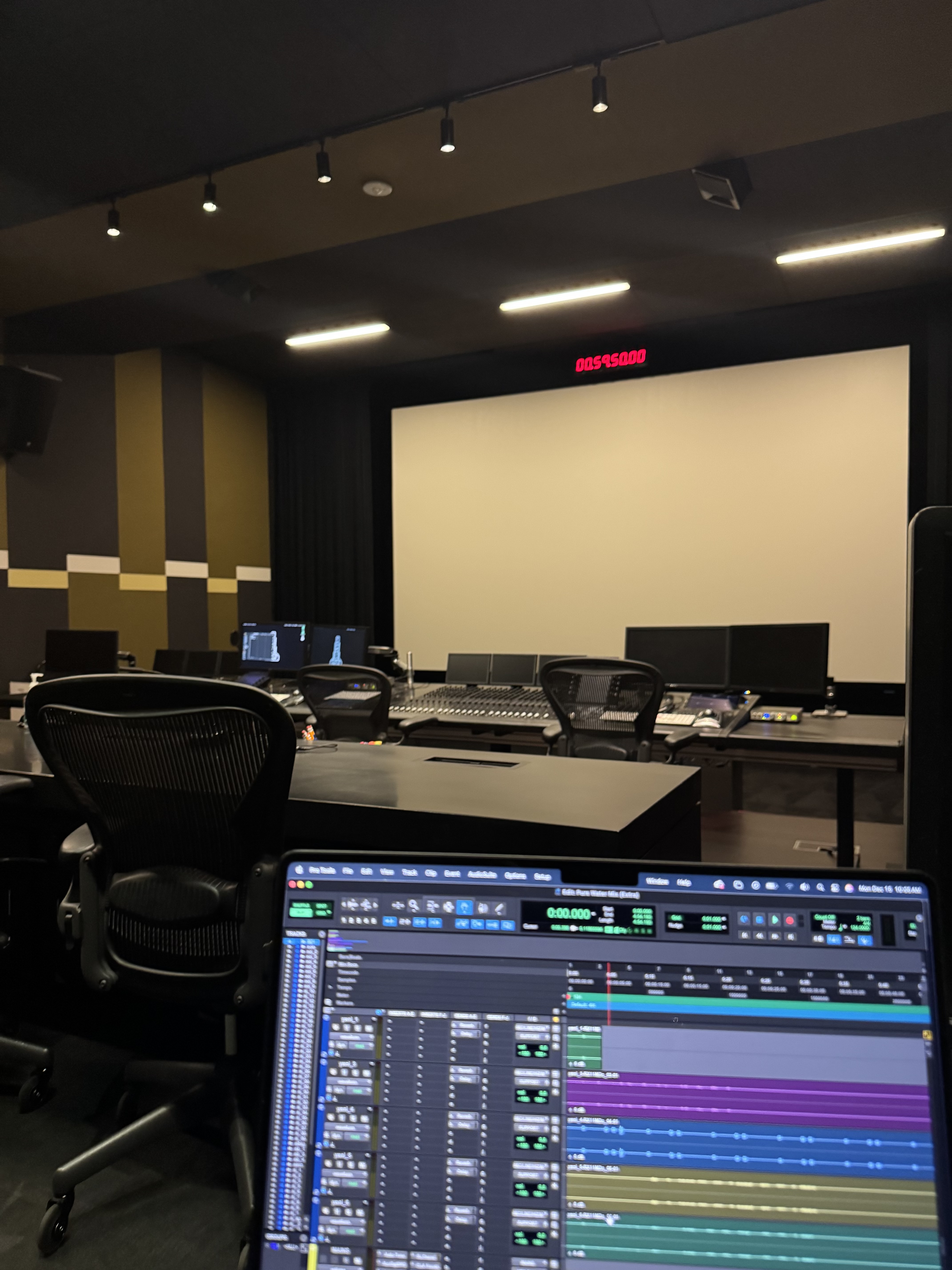 image of mixing console