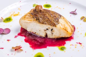 Photo of Gourmet Halibut at One of the Premier Alaska Fishing Resorts