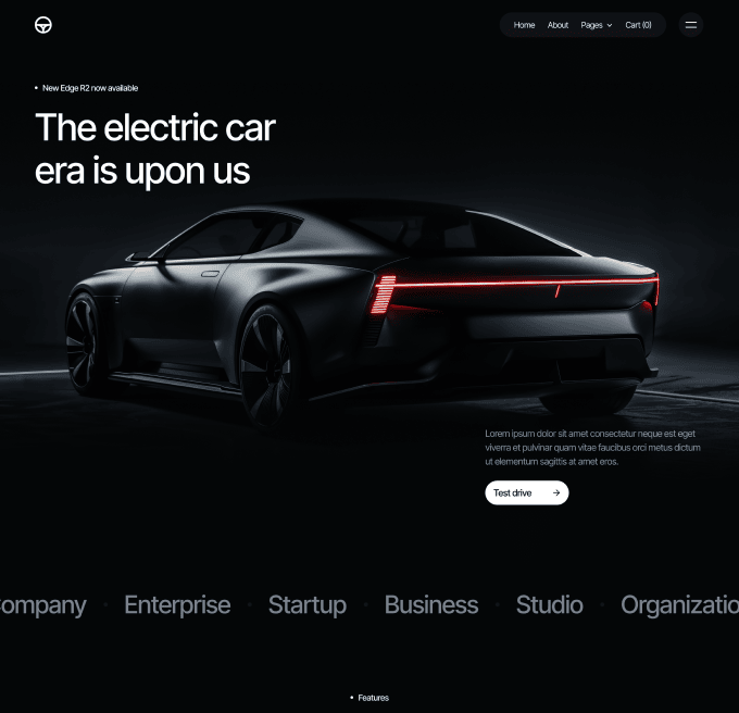 Motorflow - Home V3 Main - Automotive Webflow Template | BRIX Templates
