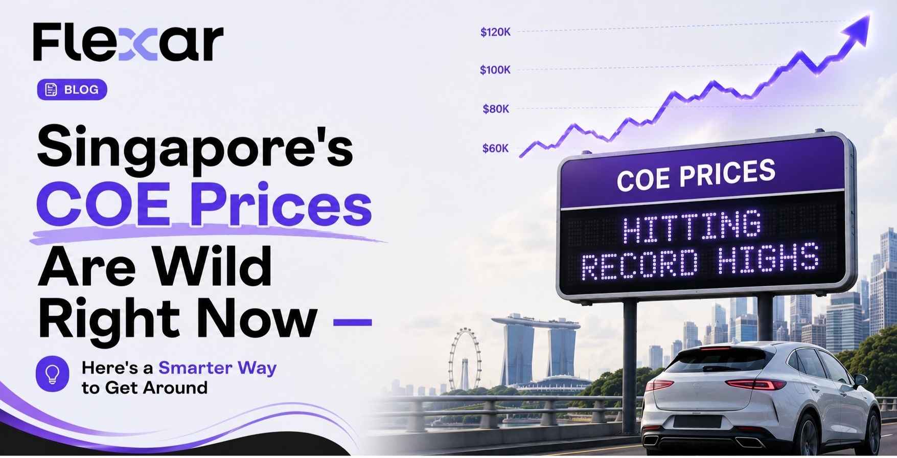 Singapore's COE Prices Are Wild Right Now — Here's a Smarter Way to Get Around