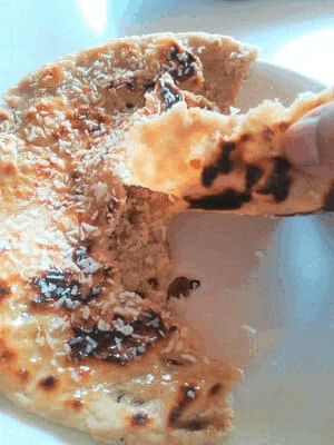 Naan peshwari au levain