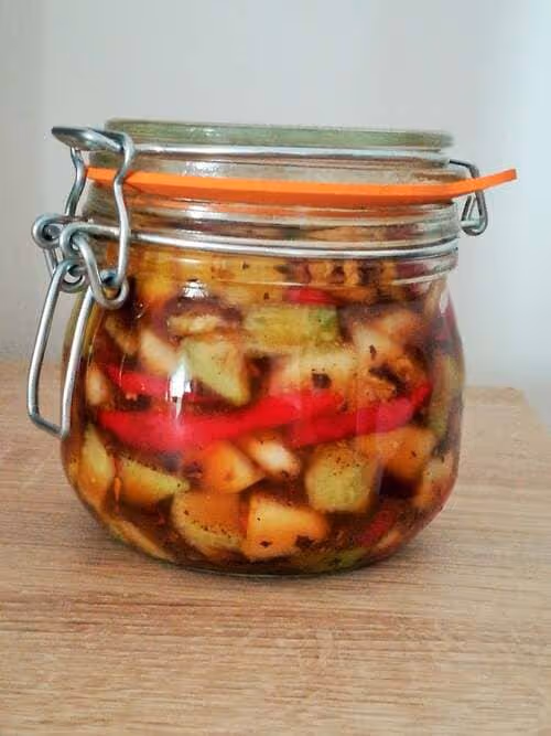 Kaktugi de chouchou et poire