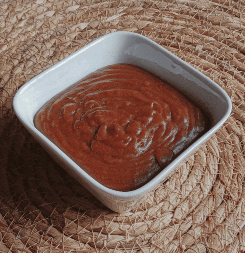 Crème caramelau miso cru et au piment d'Espelette