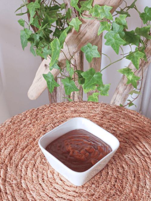 Crème caramel au miso cru et au piment d'Espelette