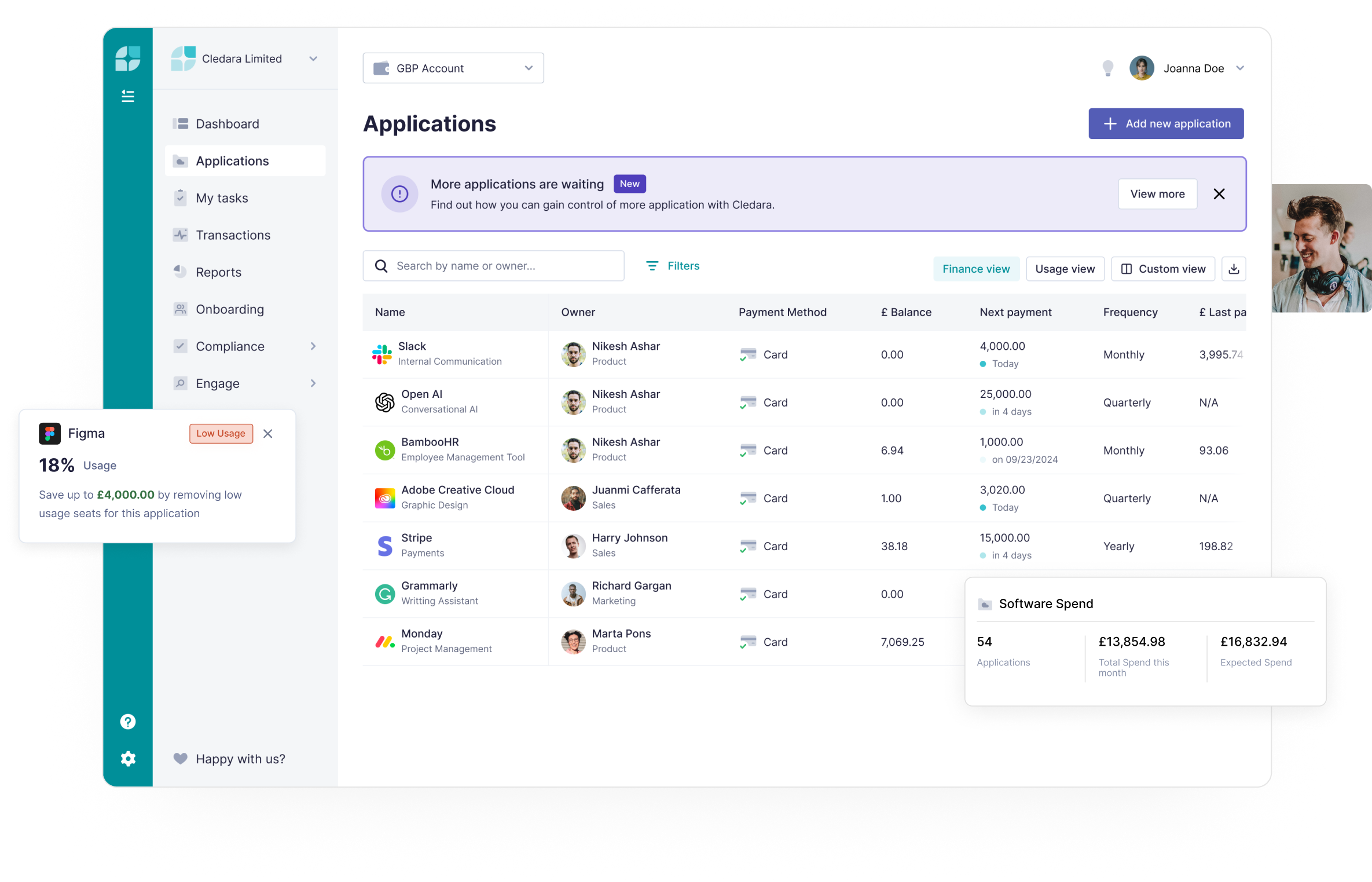Cledara product shot