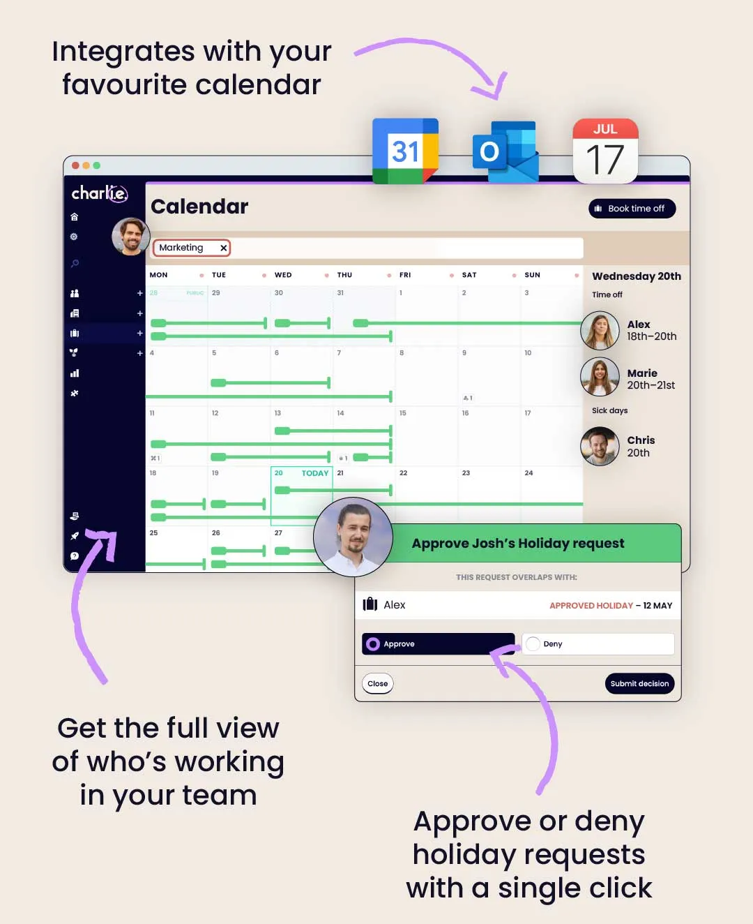 Get the full view of who’s working in your team
