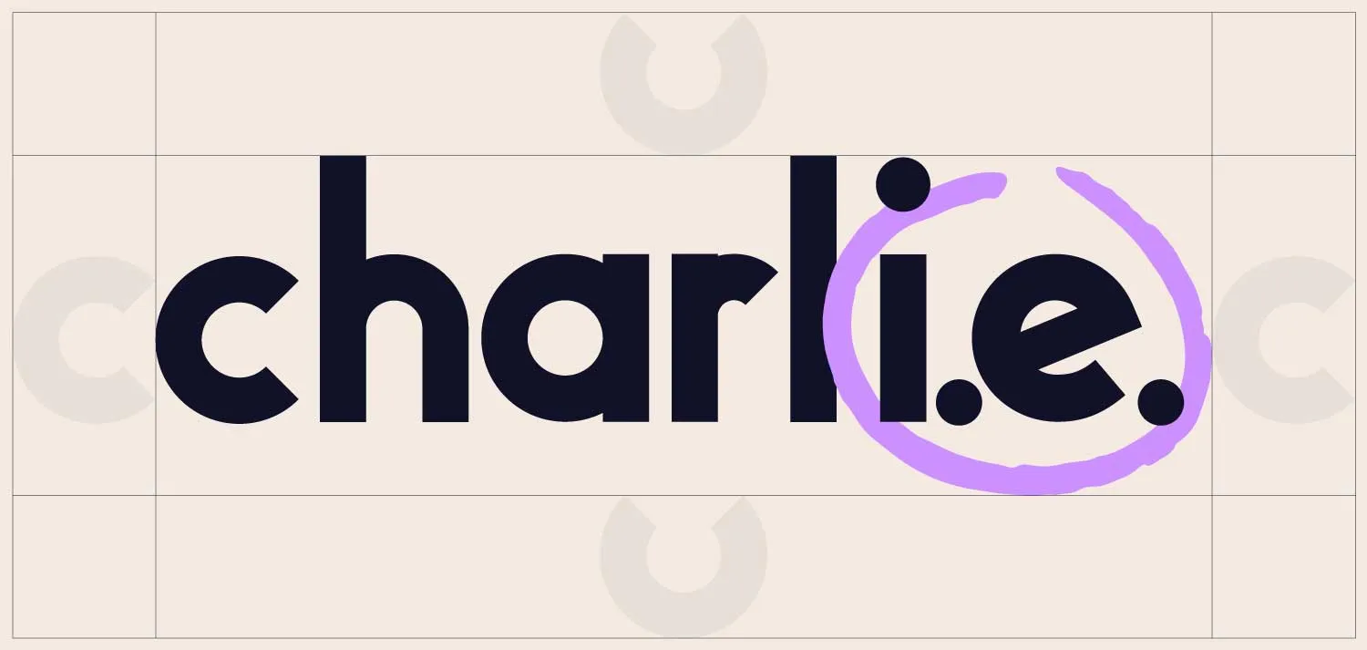 charlie logo spacing