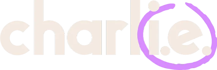 charlie logo for dark backgrounds