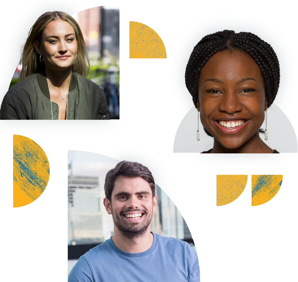 Amy, Oyinda and Ben