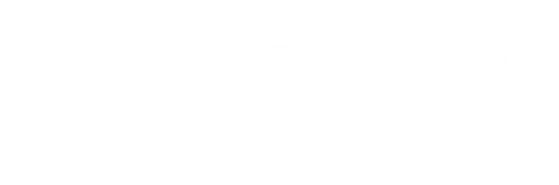 Pento logo white