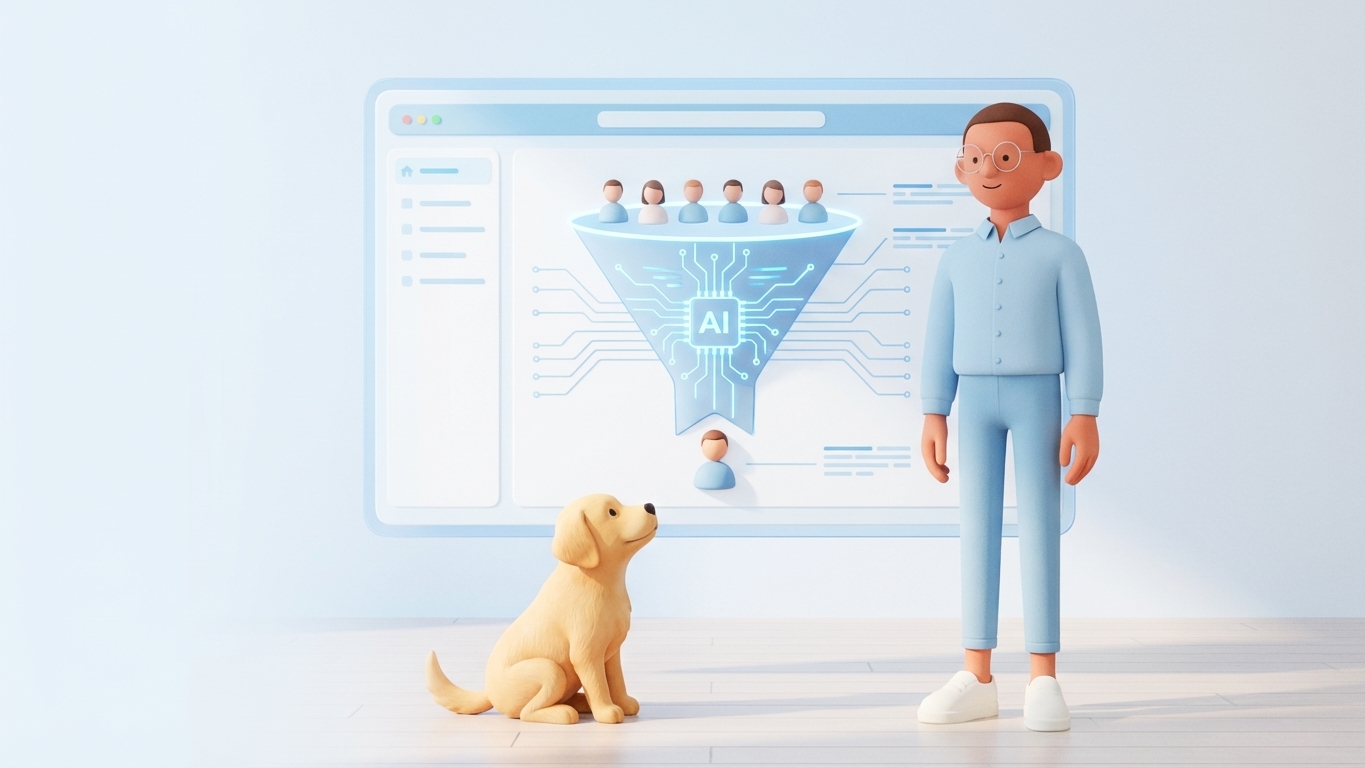 AI lead qualification funnel - from 6 SDRs to 1