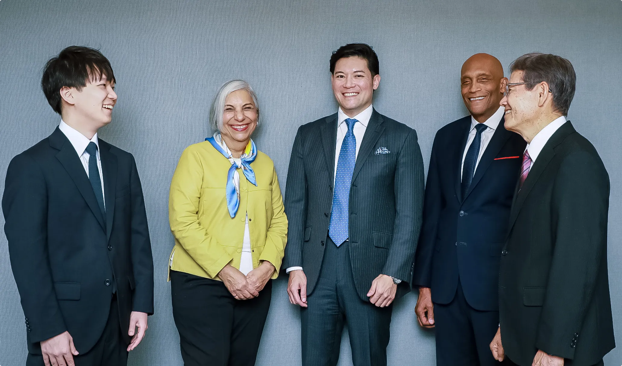 Hidetaka Okui, Ph.D. (Assistant to Chief Nuclear Officer at ZettaJoule), Rumina Velshi (Co-Founder and Principal of ZettaJoule), Mitsuo Shimofuji (Co-founder, President and CEO,
Board of Directors of ZettaJoule), Jeffrey Harper (Co-Founder and Chief Commercial Officer of ZettaJoule and President of ZROC LLC) and Kazuhiko Kunitomi, Ph.D. (Co-Founder and Chief Nuclear Officer
of ZettaJoule)
