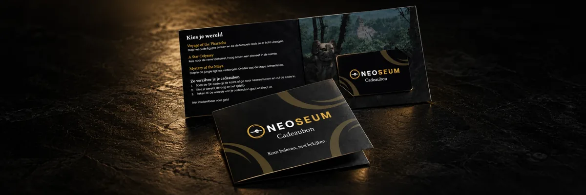 NEOSEUM gift card for a VR experience