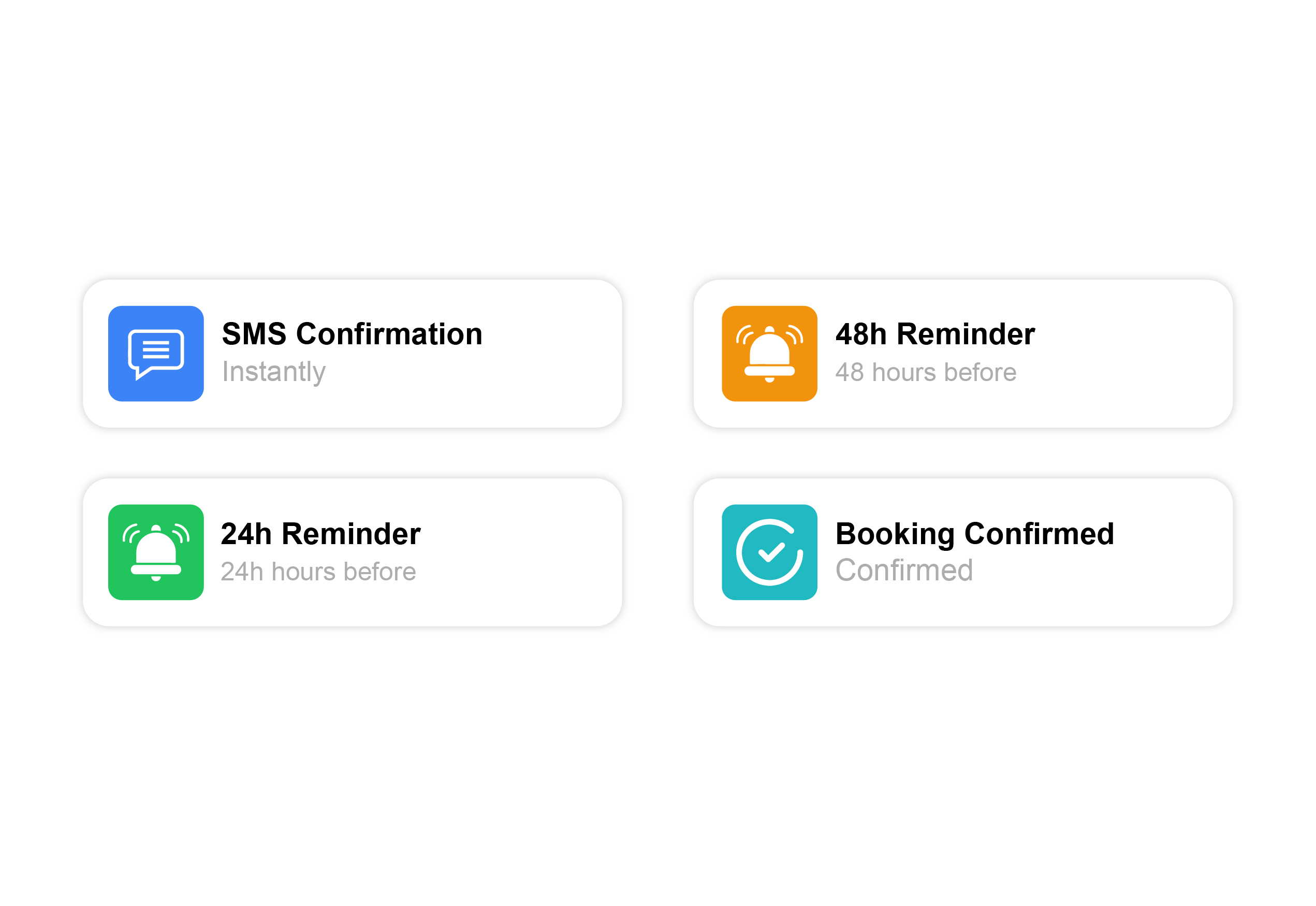  Smart Booking & Confirmations