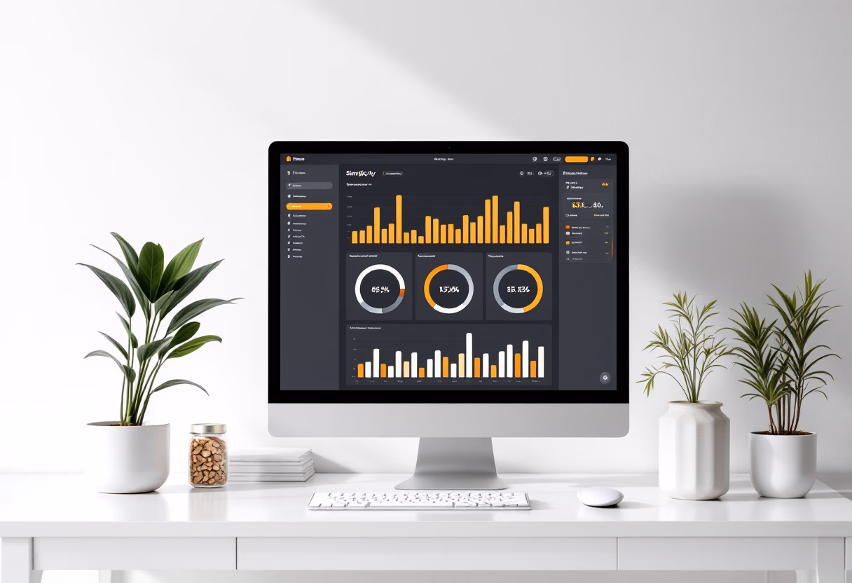image of analytics dashboard interface