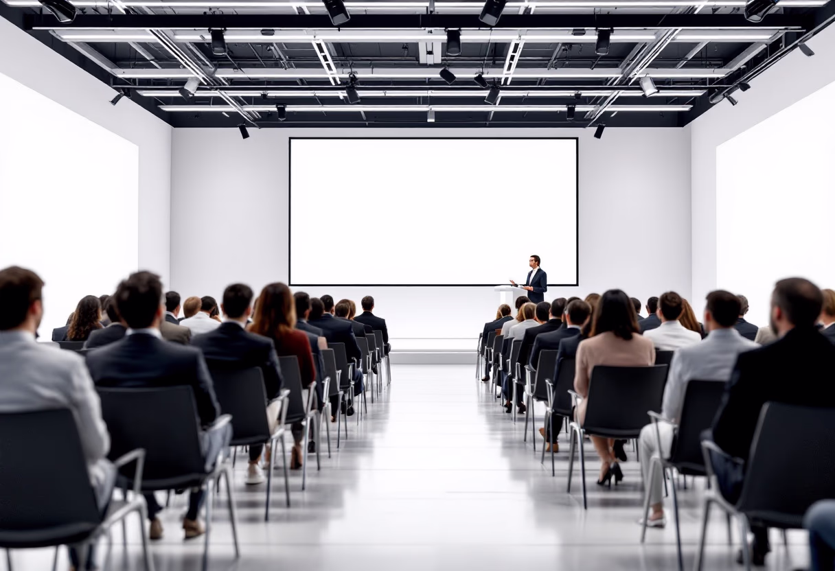 image of a corporate conference