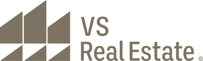Logo of VS Real Estate company.