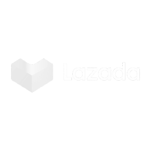 Lazada company logo with a stylized heart-shaped icon and the text Lazada.