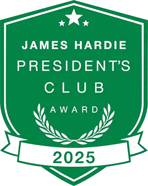 james hardie presidents club award 2025 logo