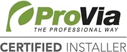 provia certified installer logo