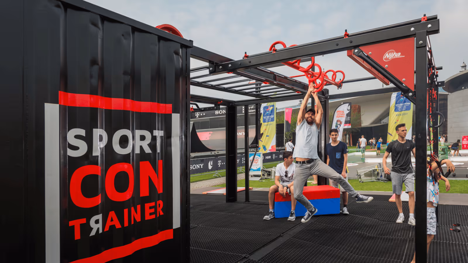 Sportcontrainer in Stadsdeel Oost, Amsterdam