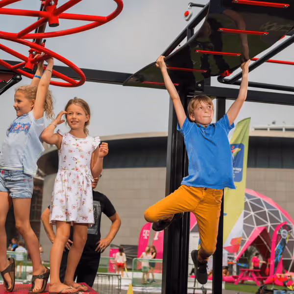 SportContrainer is populair onder kinderen
