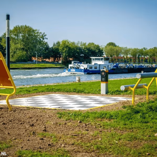 De Urban Dance Ground in de openbare ruimte