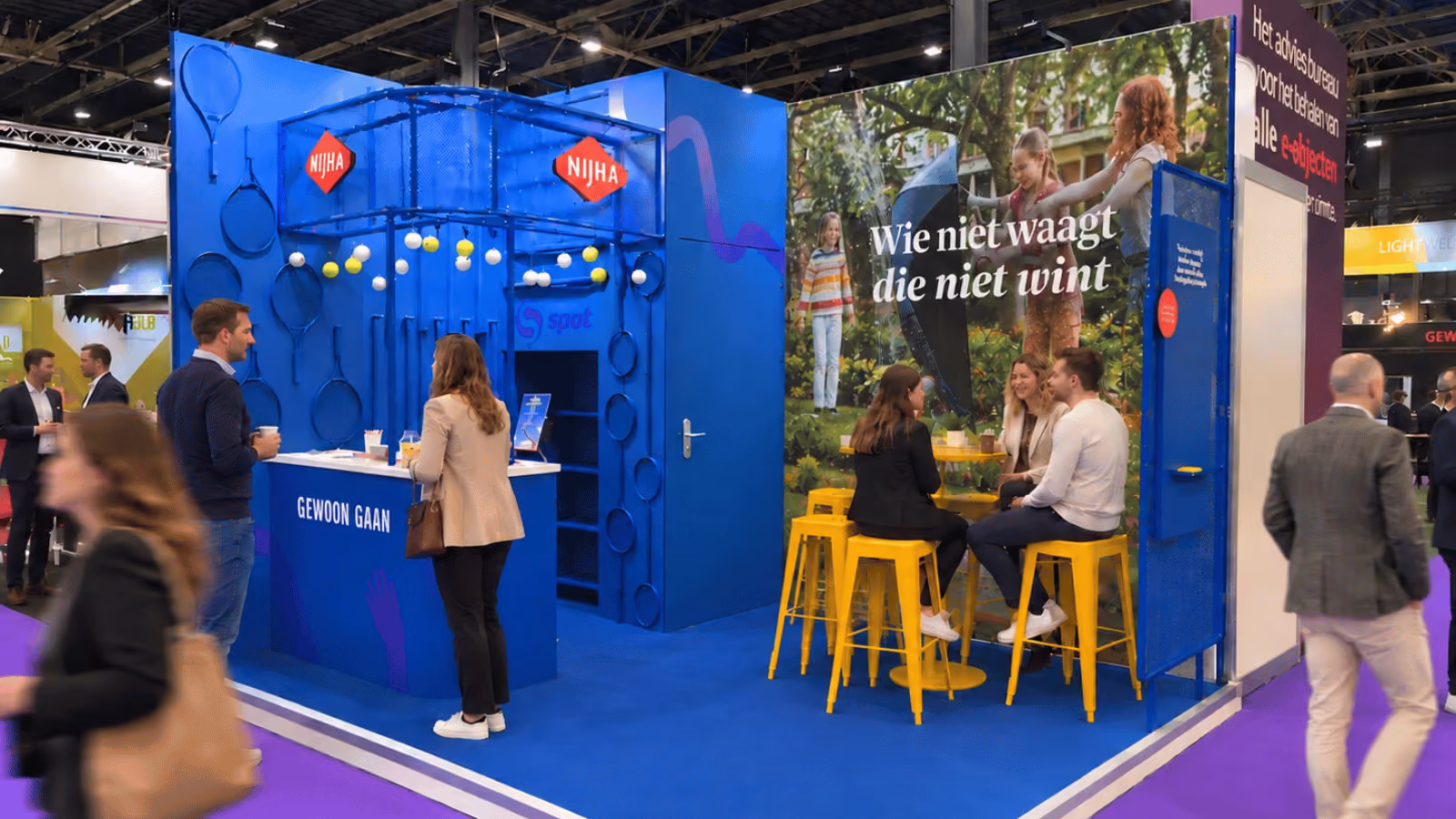 Beursstand Nijha