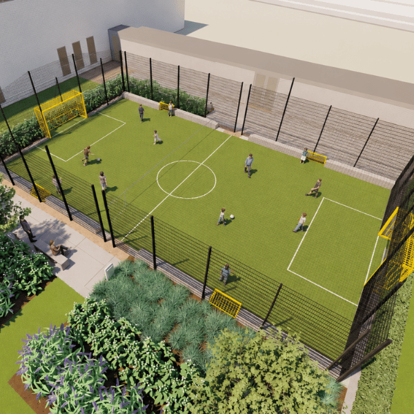 Voetbalveld Curio Scala Teteringen