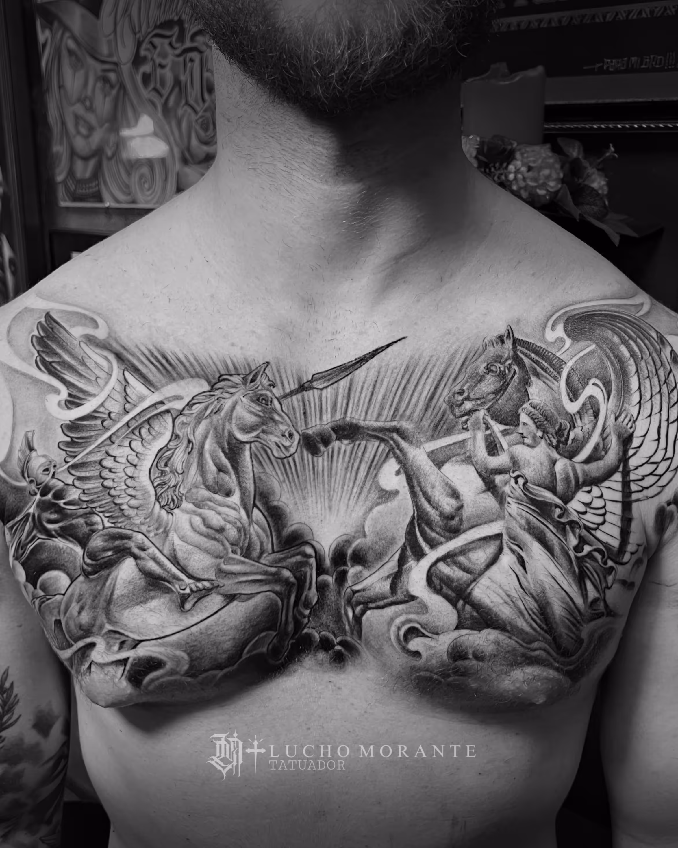Image portfolio - Lucho Morante - Salon Tatouage Vannes