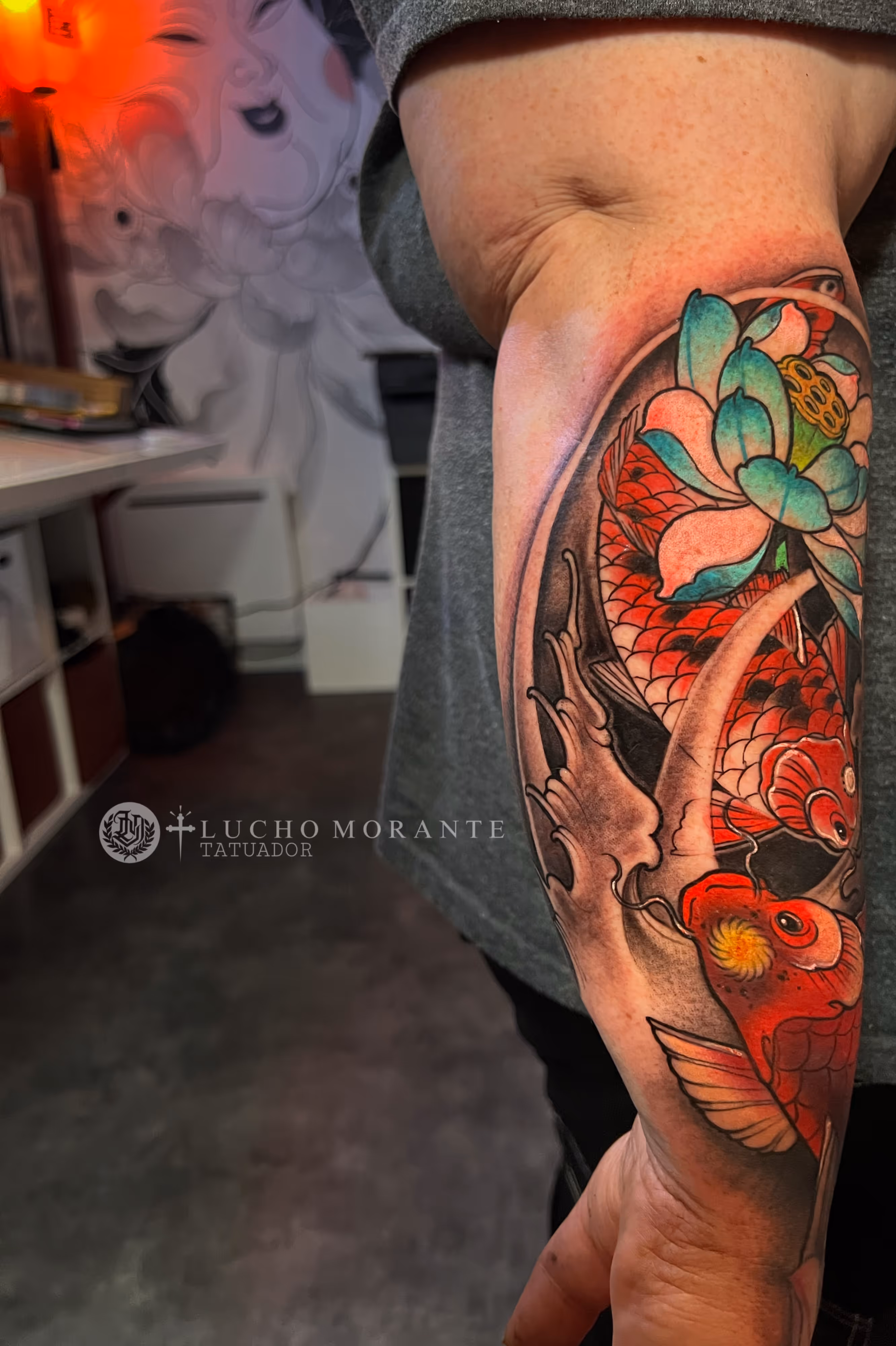 Image portfolio - Lucho Morante - Salon Tatouage Vannes