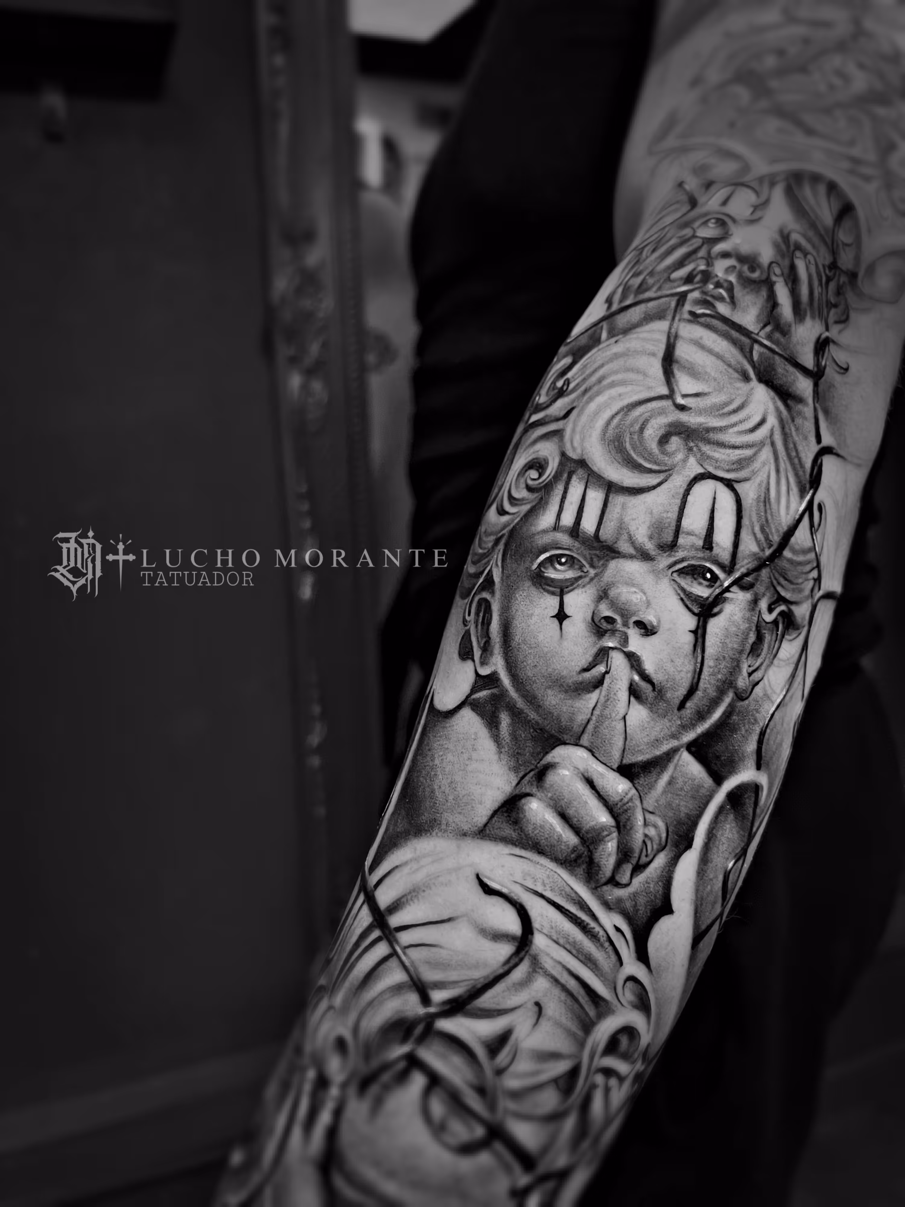 Image portfolio - Lucho Morante - Salon Tatouage Vannes
