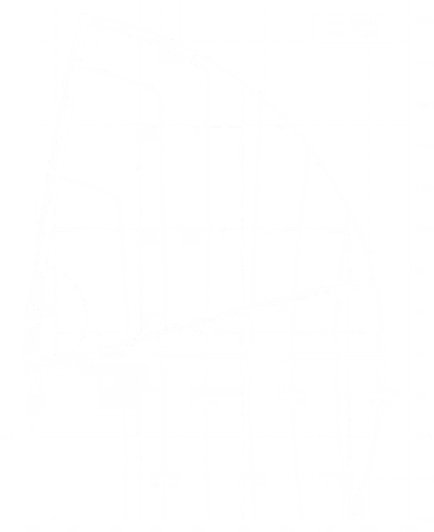 Schéma de portée de la grue sans jib
